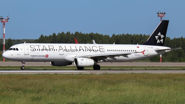 TC-JRL:Airbus A321:Turkish Airlines